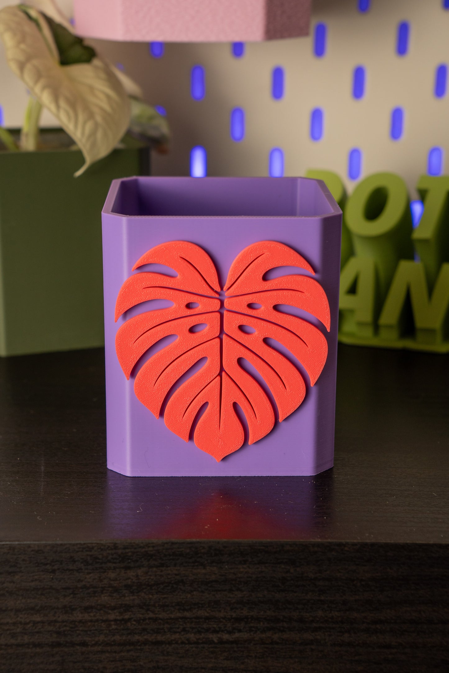 Monstera Leaf Pott