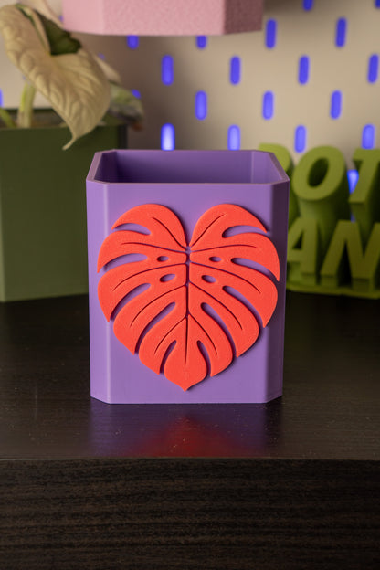 Monstera Leaf Pott