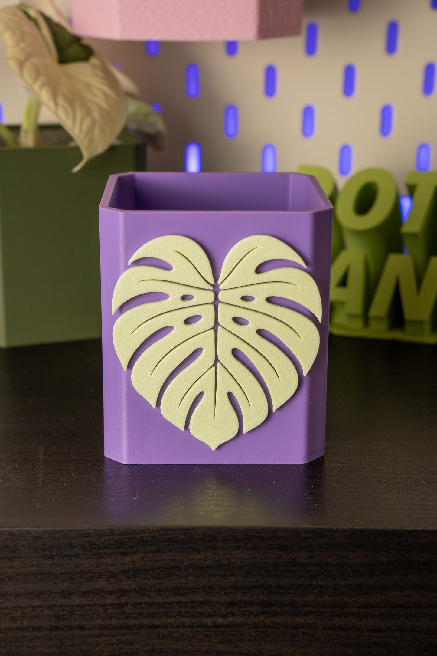 Monstera Leaf Pott