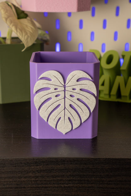 Monstera Leaf Pott