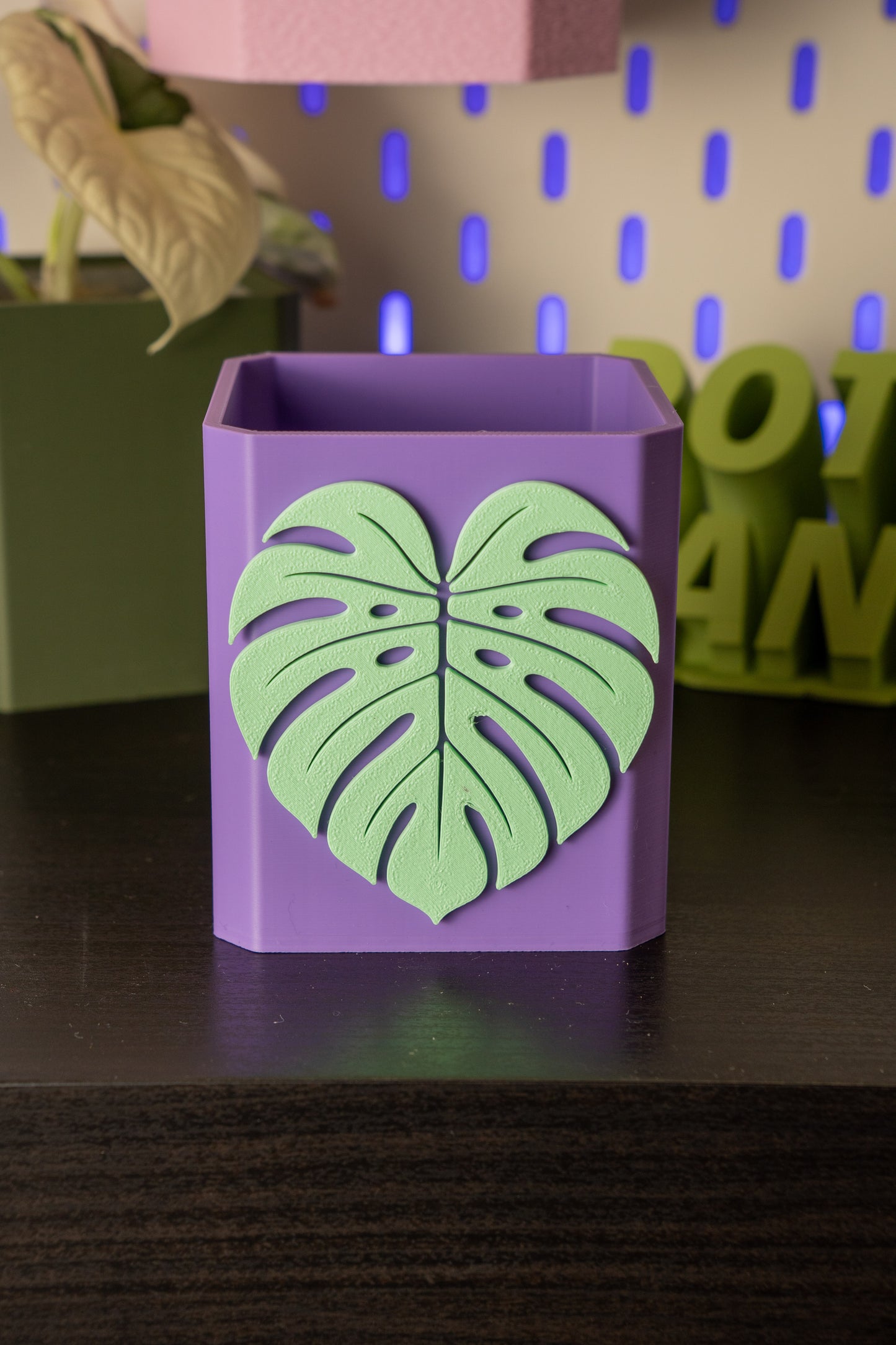 Monstera Leaf Pott