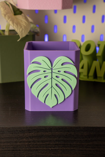 Monstera Leaf Pott