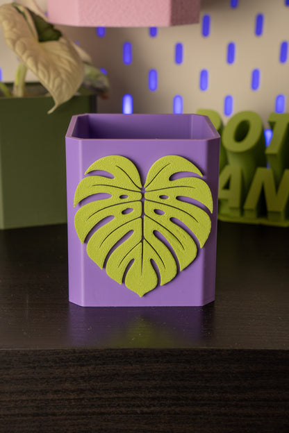 Monstera Leaf Pott