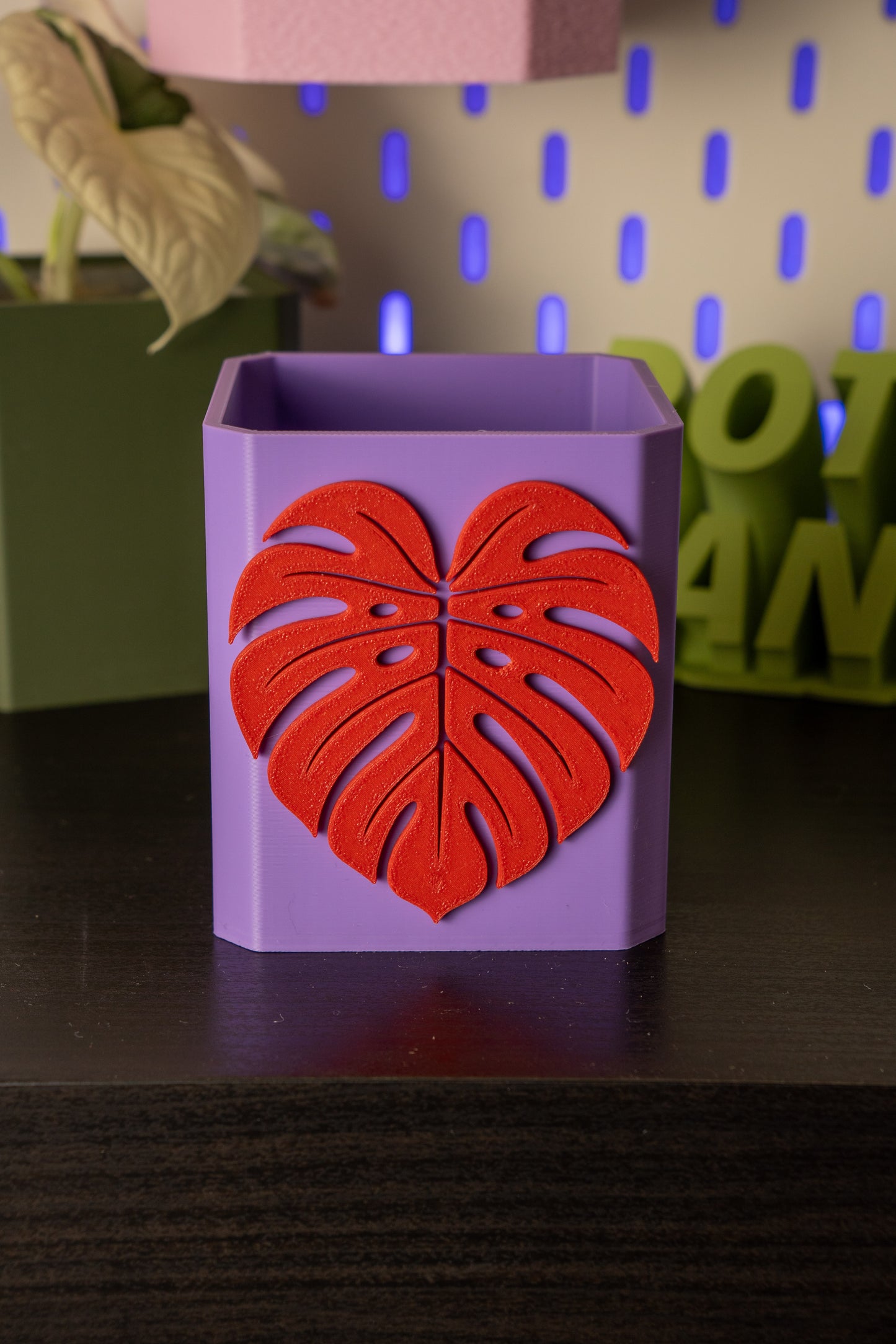 Monstera Leaf Pott