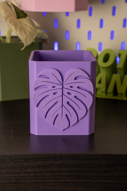 Monstera Leaf Pott