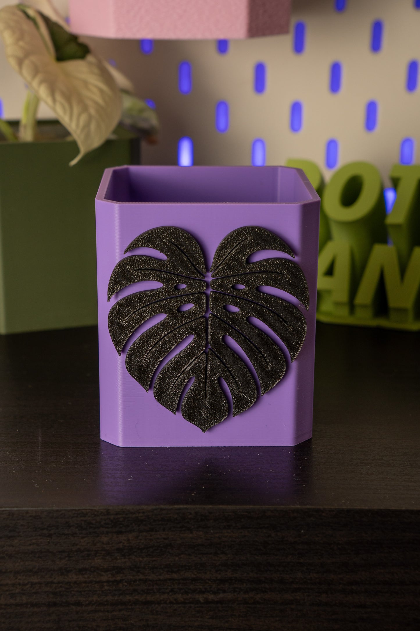 Monstera Leaf Pott