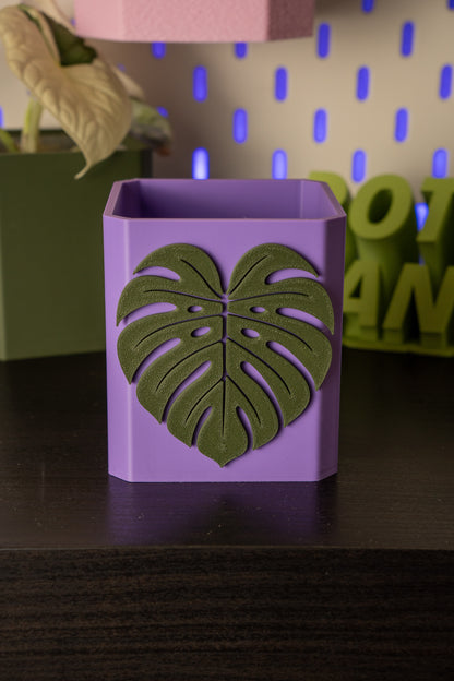 Monstera Leaf Pott