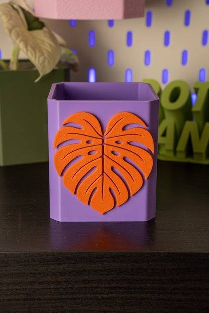 Monstera Leaf Pott