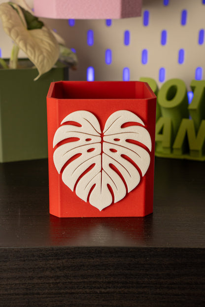 Monstera Leaf Pott