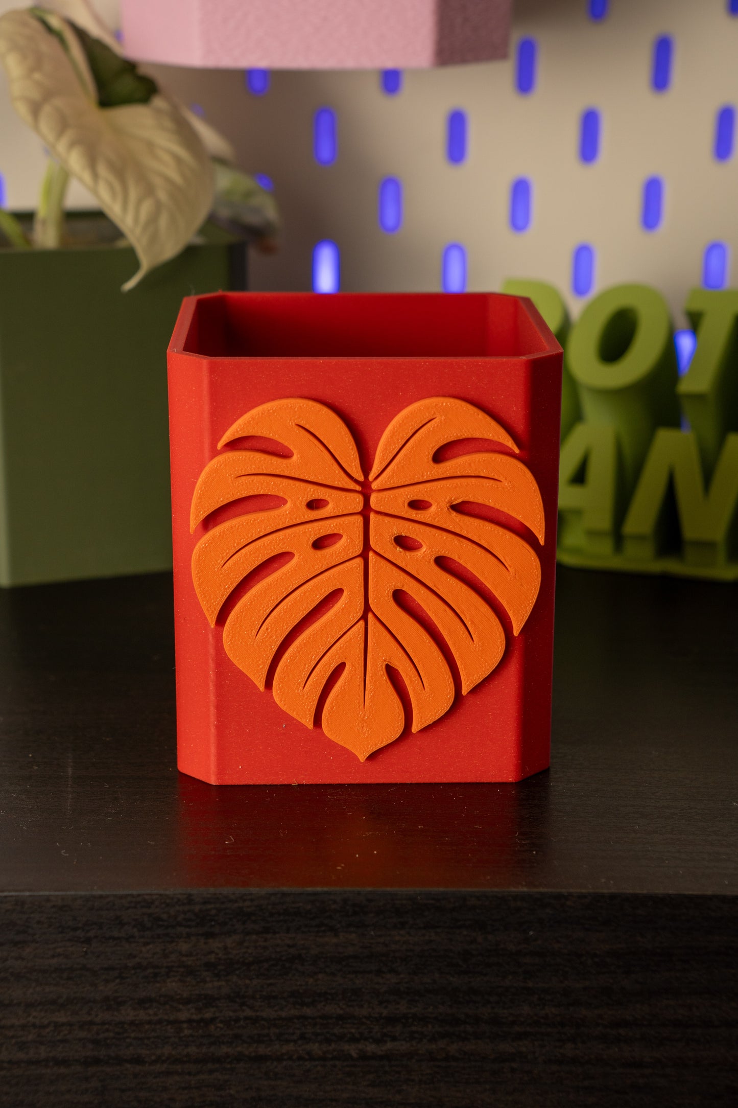 Monstera Leaf Pott