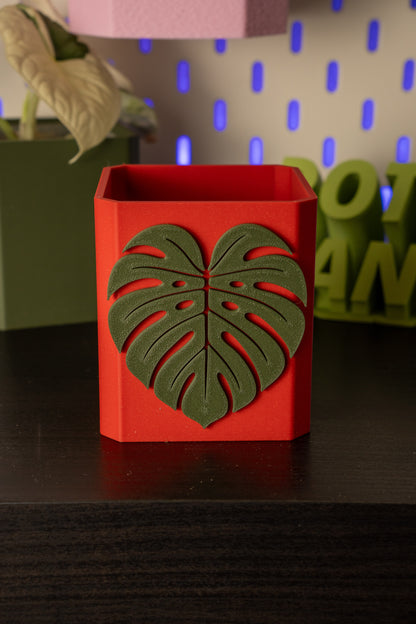 Monstera Leaf Pott