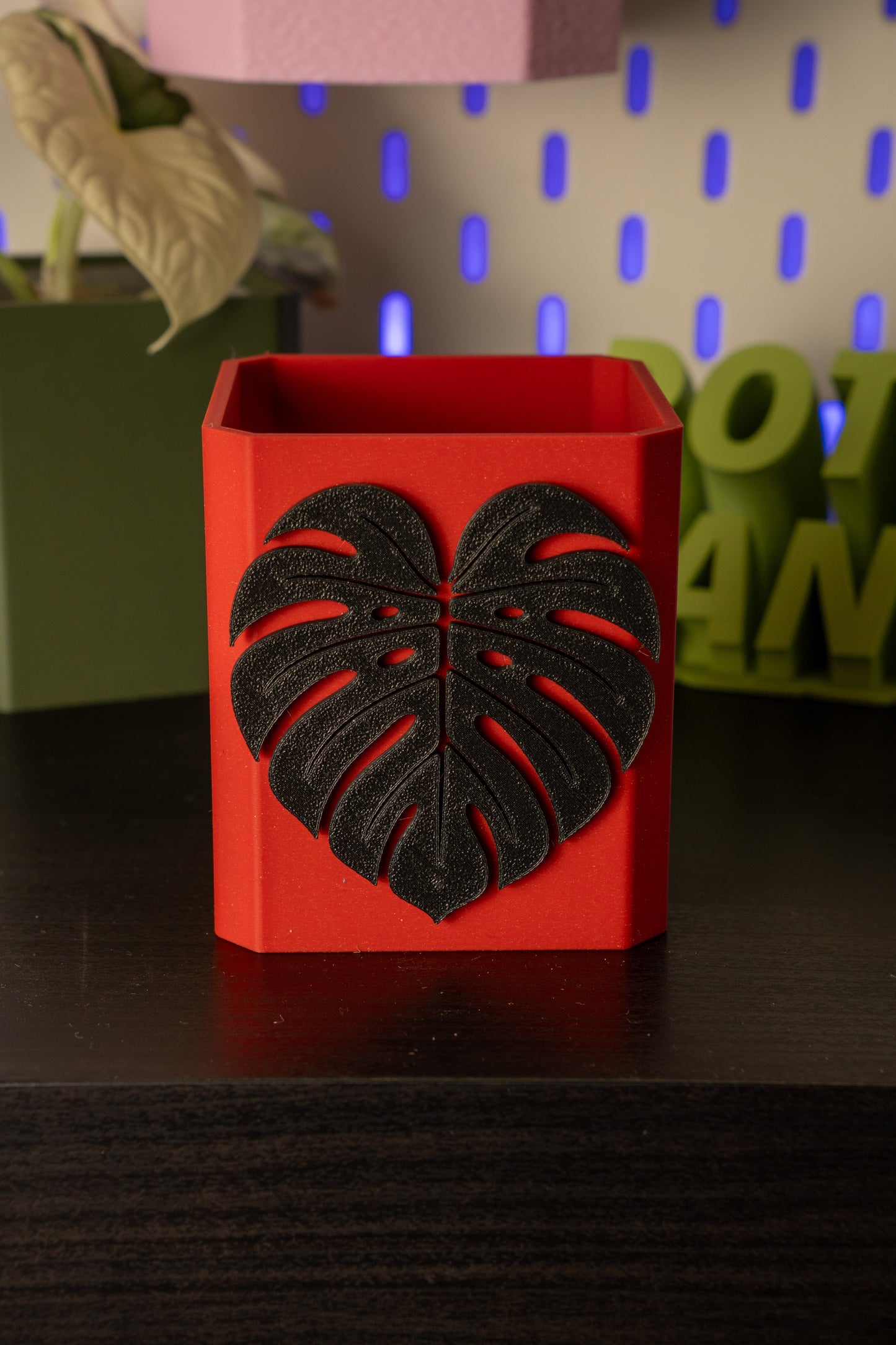 Monstera Leaf Pott