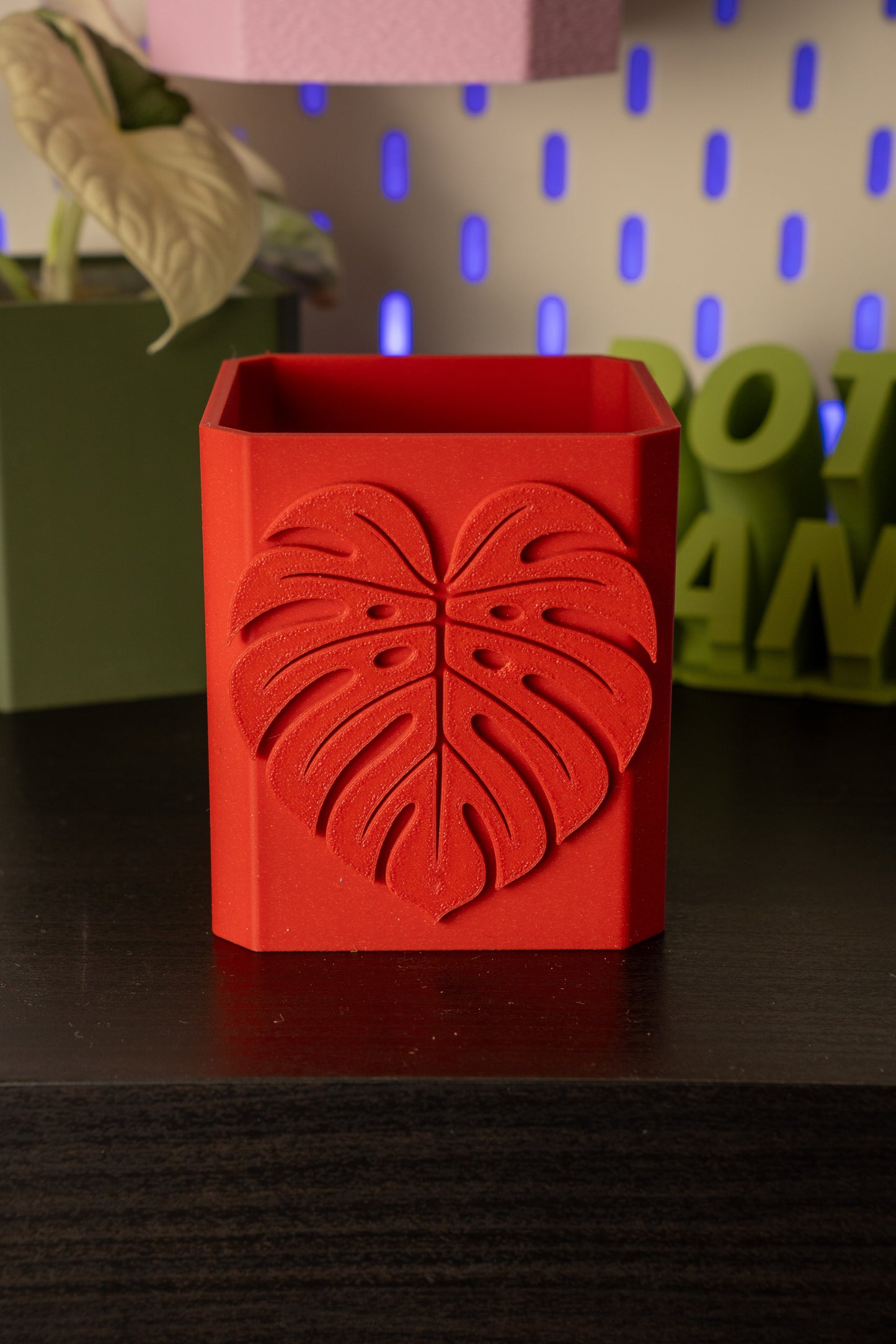 Monstera Leaf Pott