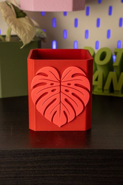 Monstera Leaf Pott