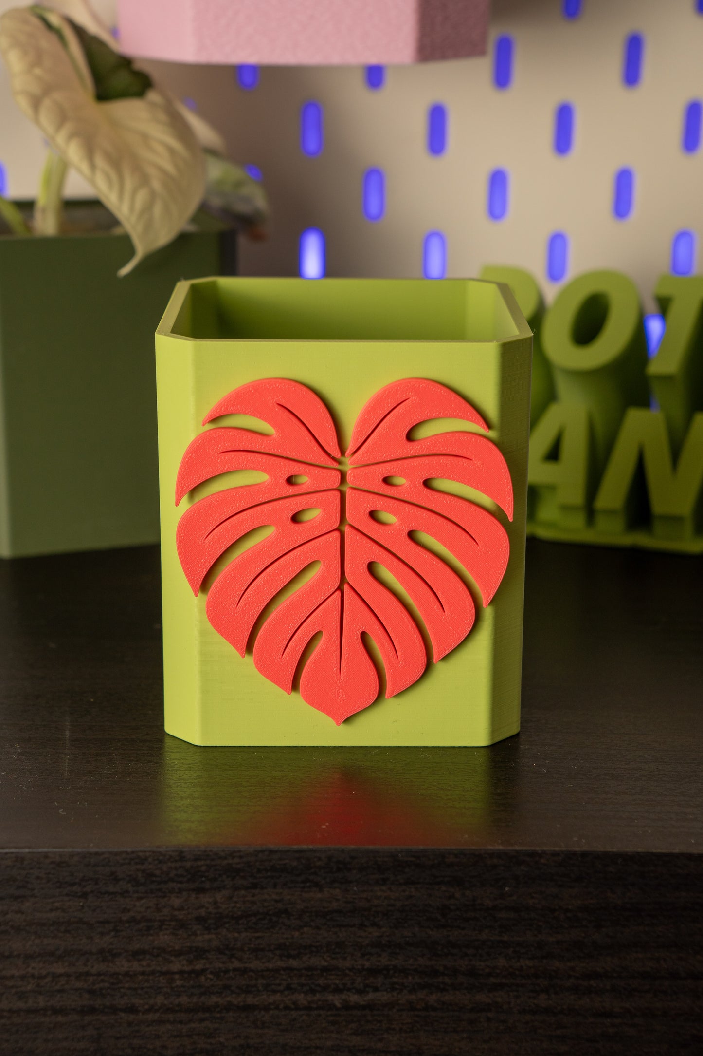Monstera Leaf Pott