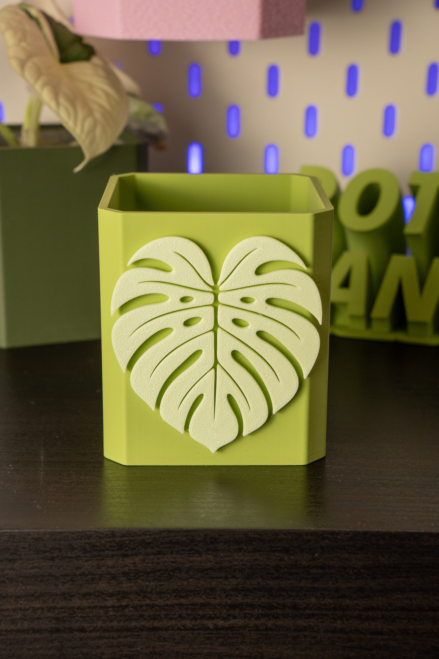 Monstera Leaf Pott