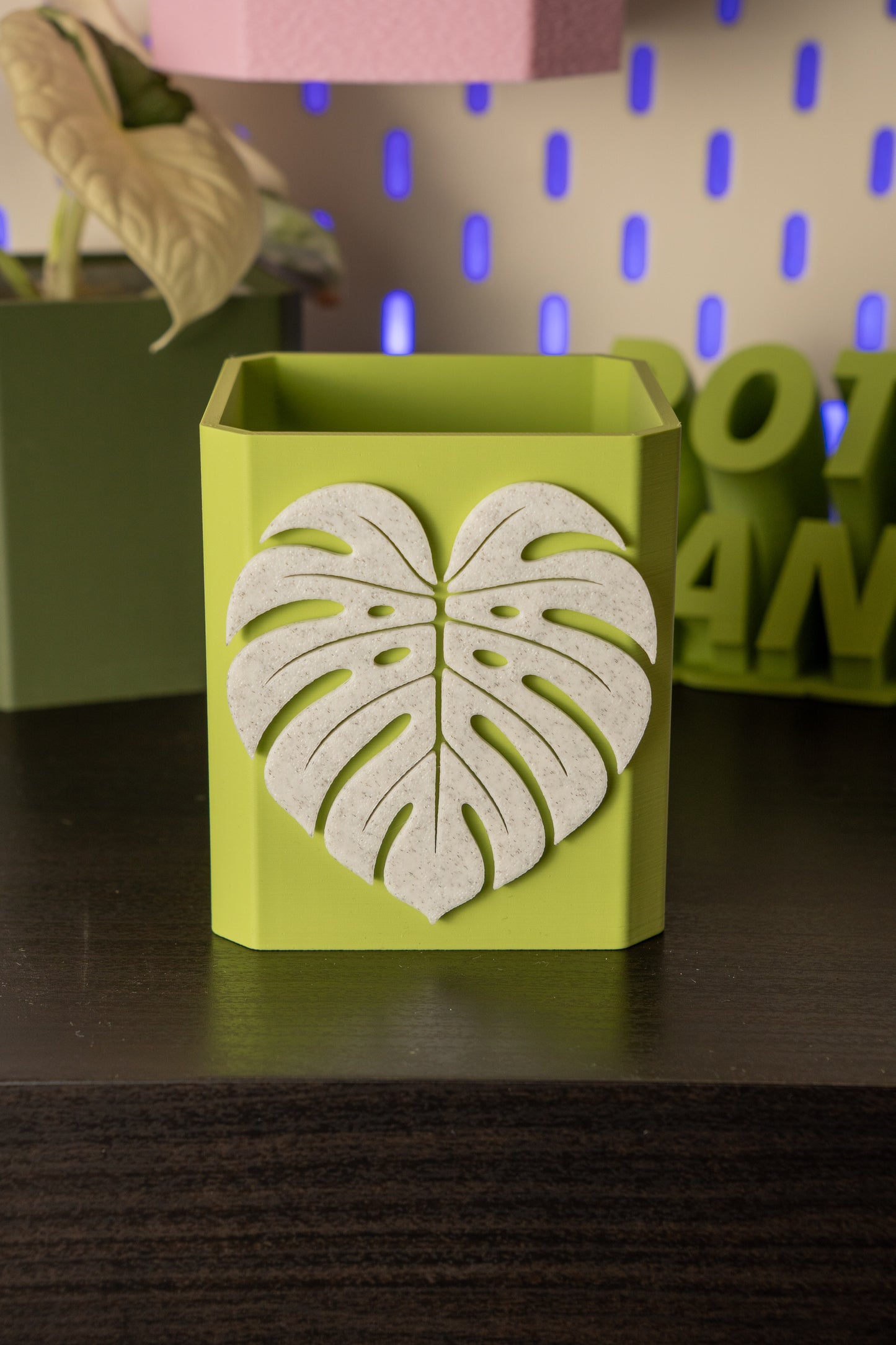 Monstera Leaf Pott
