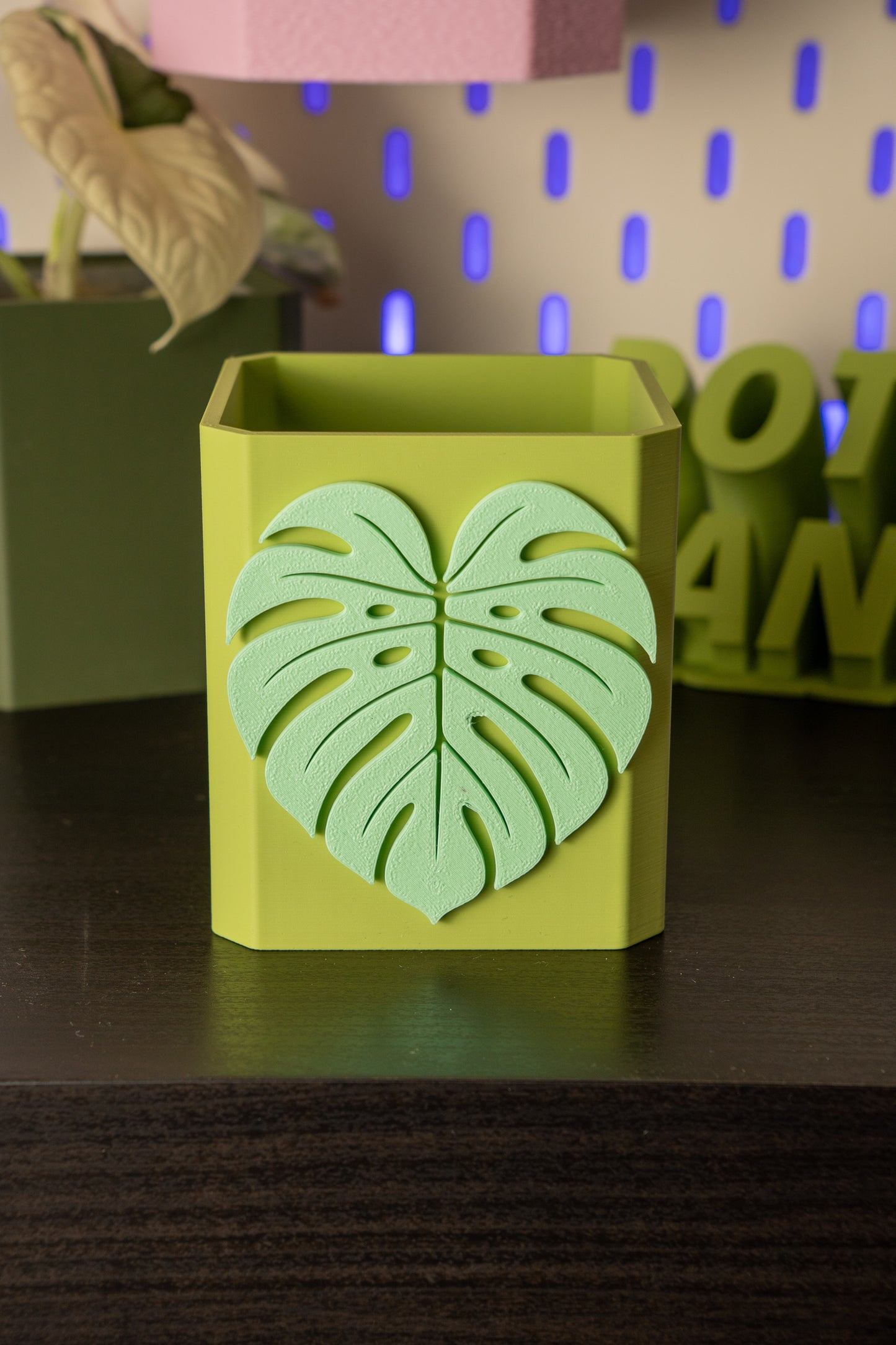 Monstera Leaf Pott