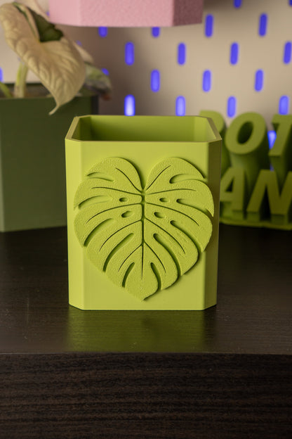 Monstera Leaf Pott