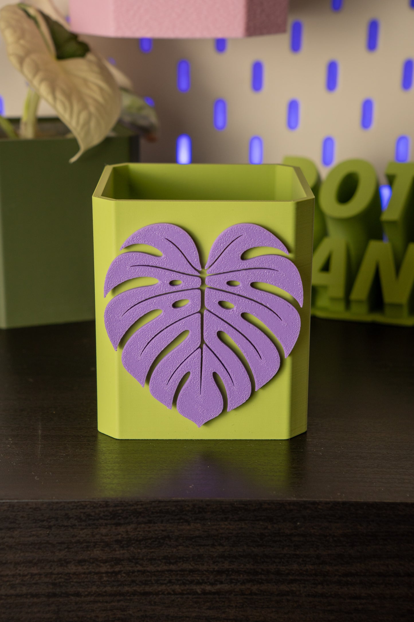 Monstera Leaf Pott
