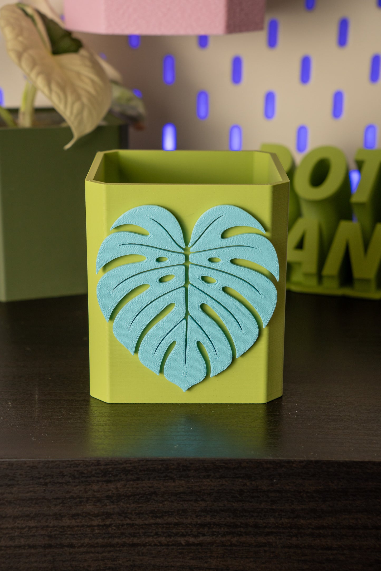 Monstera Leaf Pott