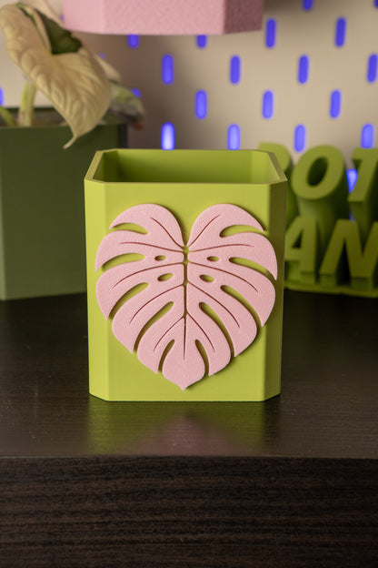 Monstera Leaf Pott