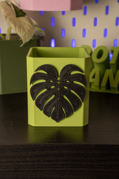 Monstera Leaf Pott