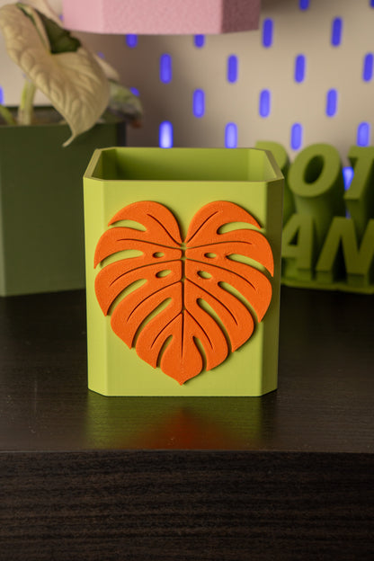 Monstera Leaf Pott