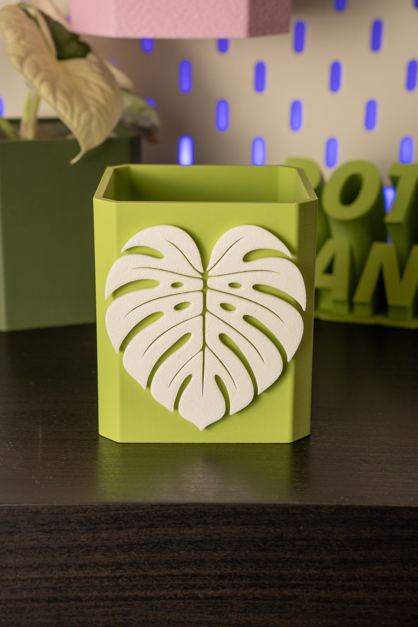 Monstera Leaf Pott
