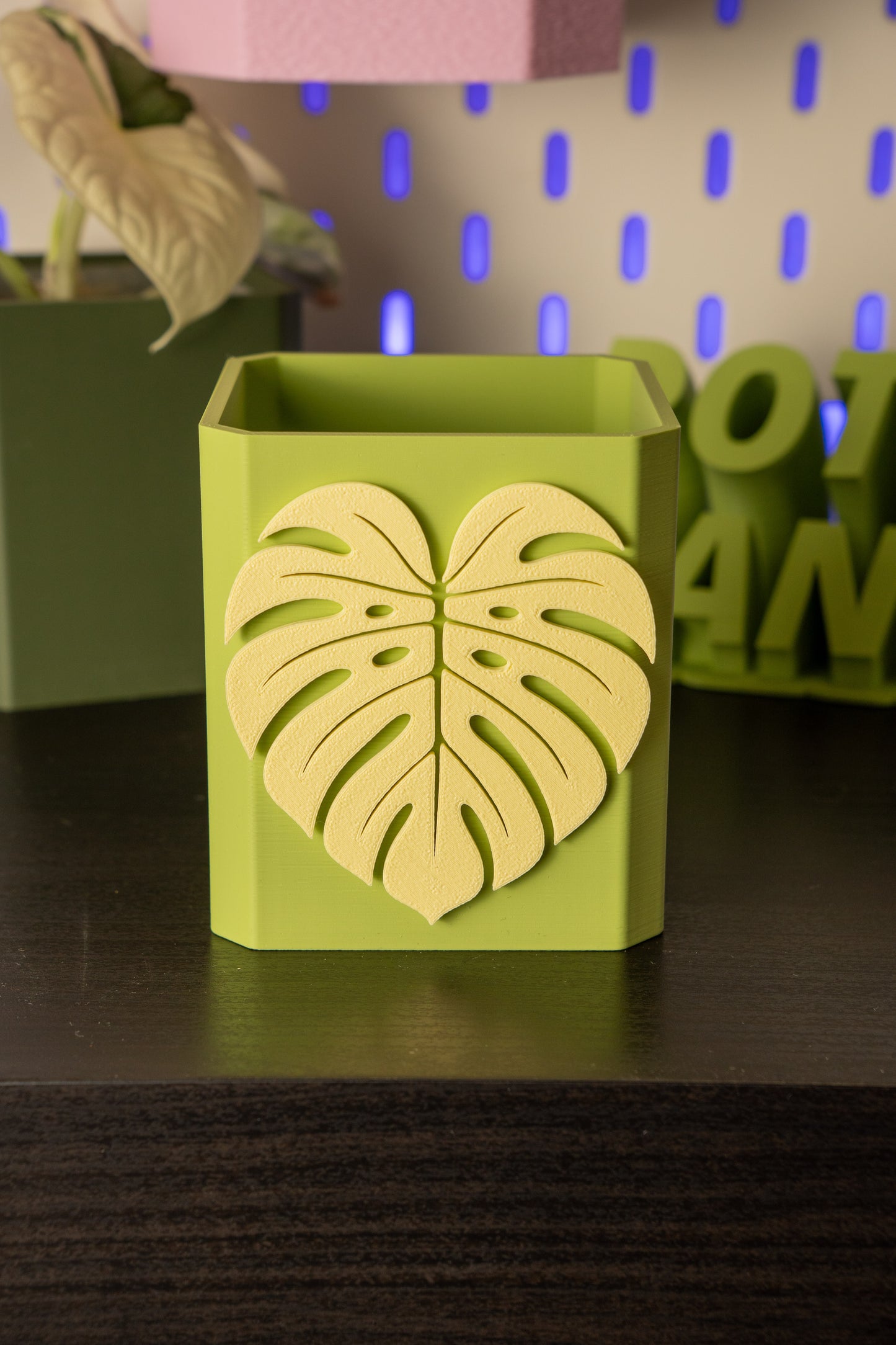 Monstera Leaf Pott