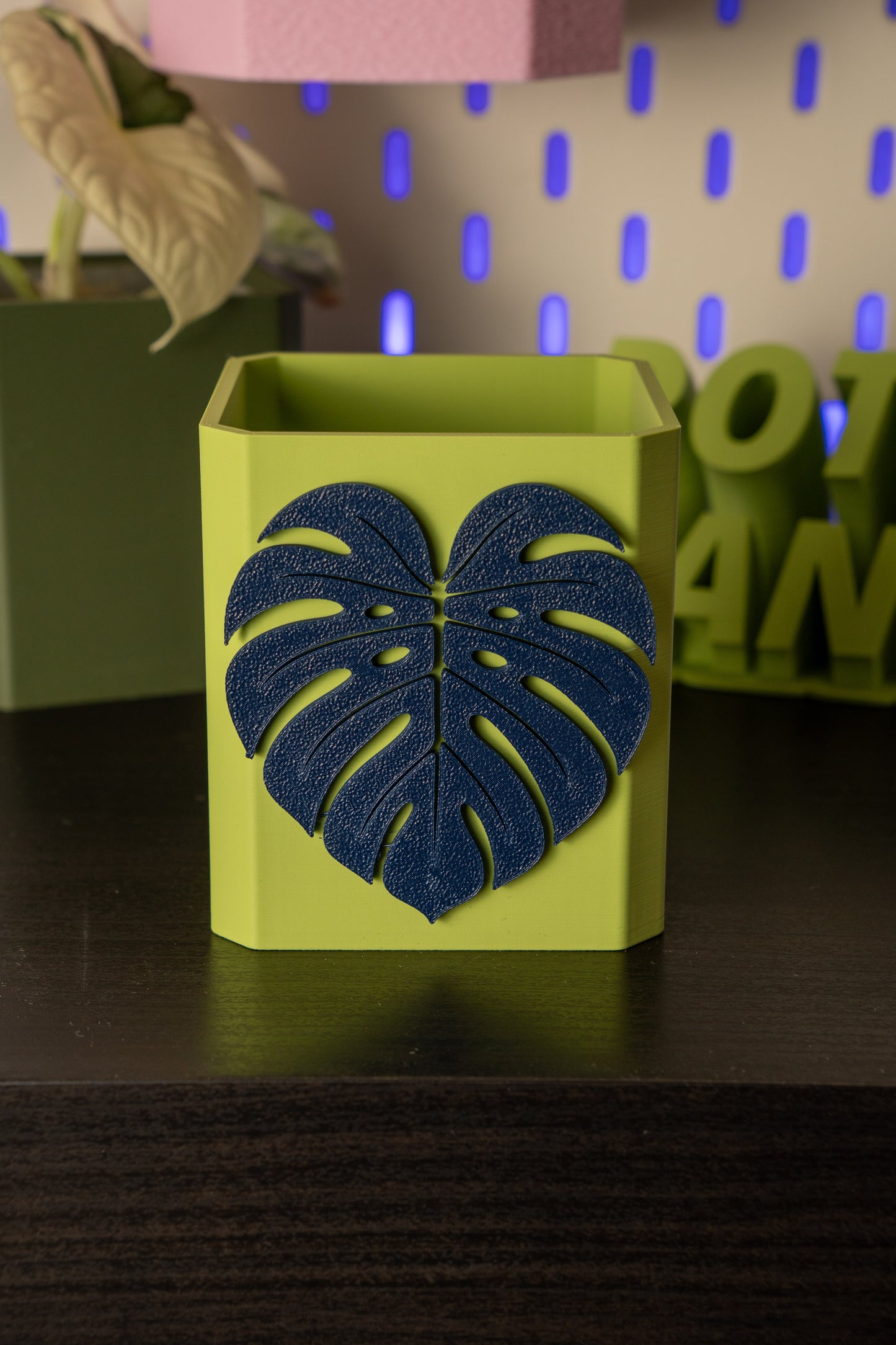Monstera Leaf Pott