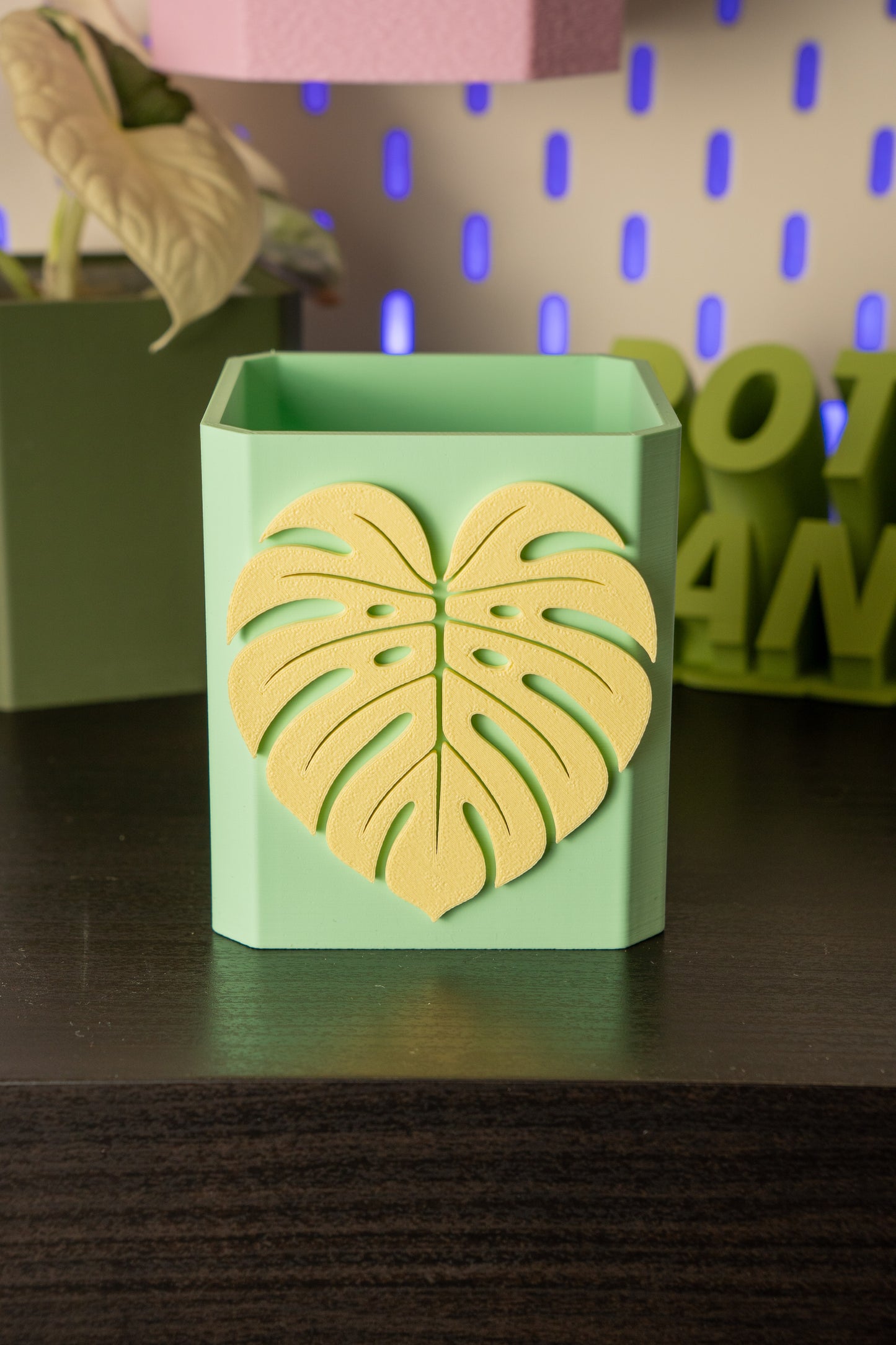 Monstera Leaf Pott