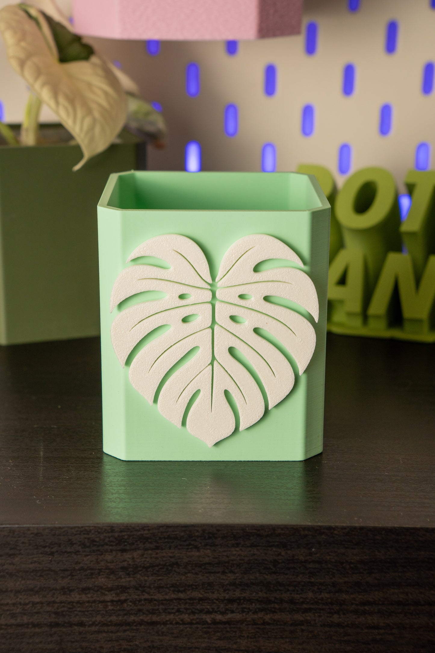 Monstera Leaf Pott