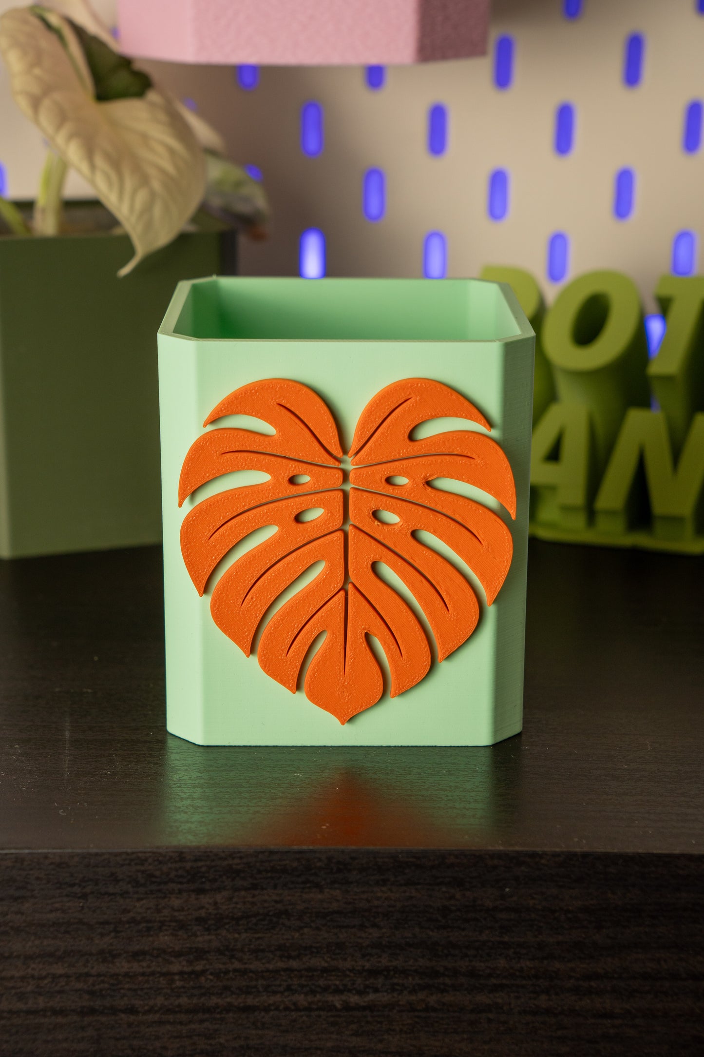 Monstera Leaf Pott