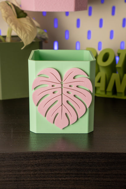 Monstera Leaf Pott