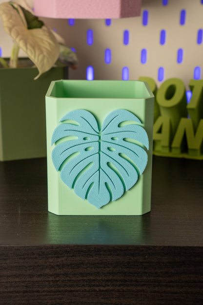 Monstera Leaf Pott