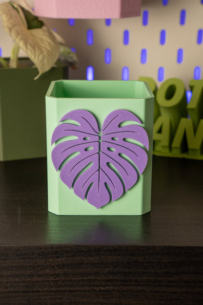 Monstera Leaf Pott
