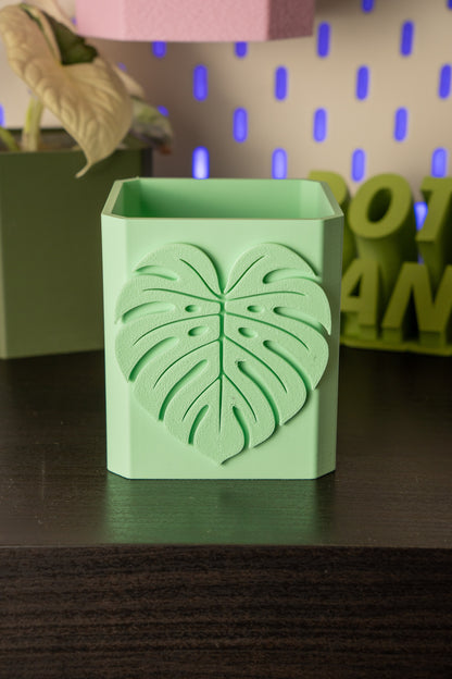 Monstera Leaf Pott