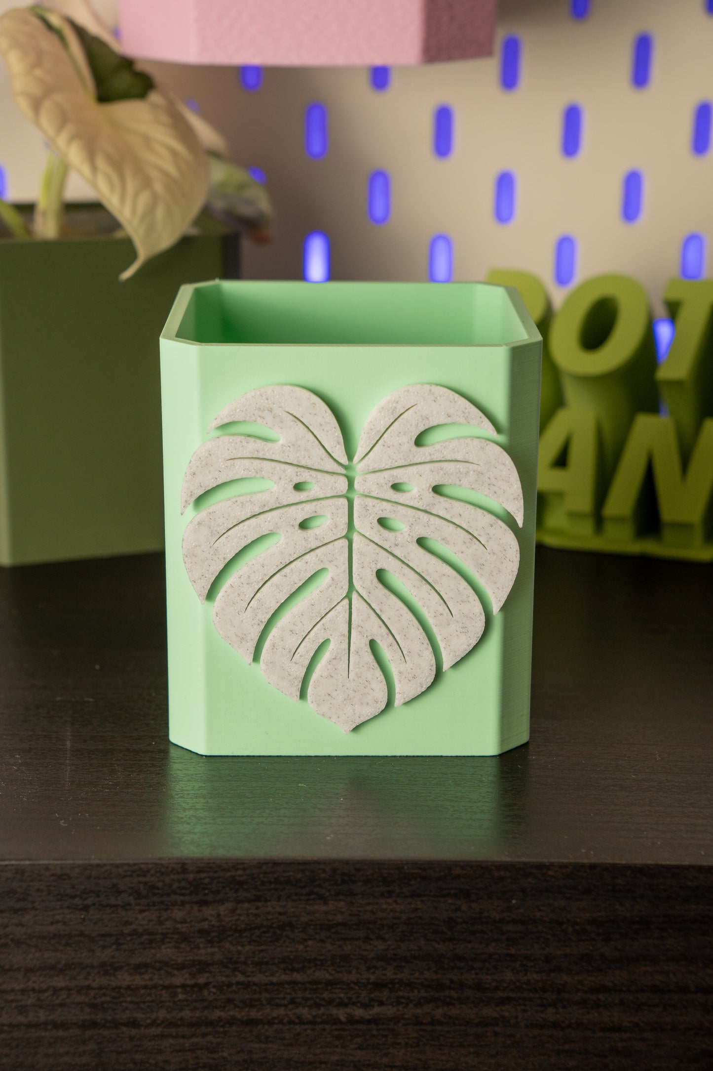 Monstera Leaf Pott
