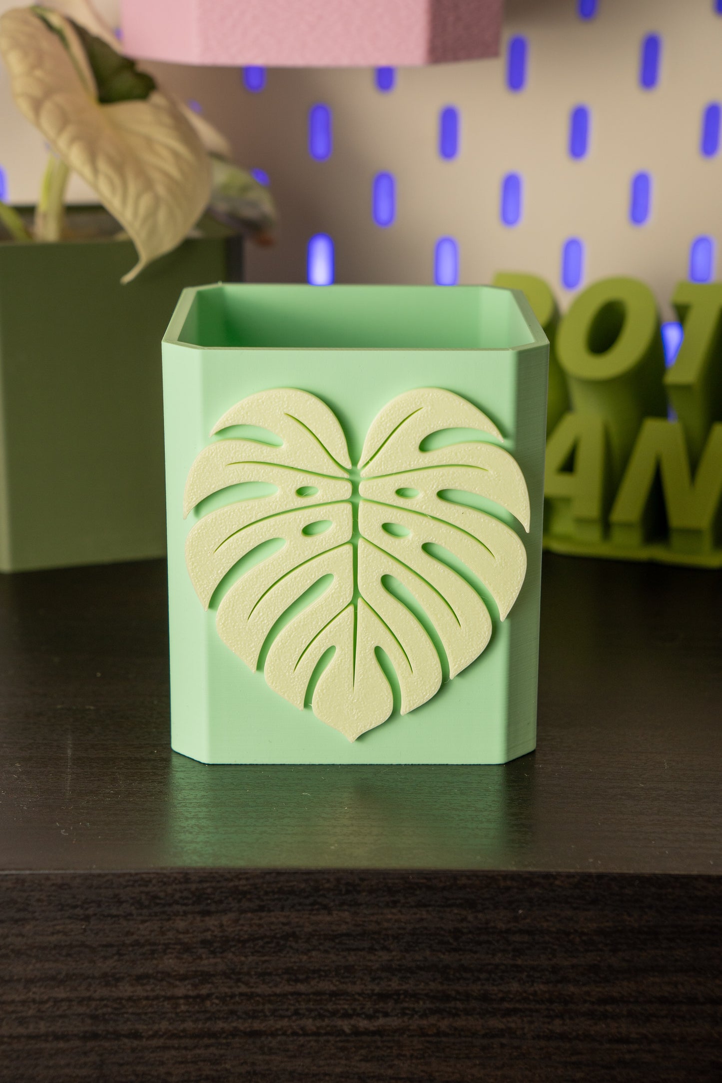 Monstera Leaf Pott