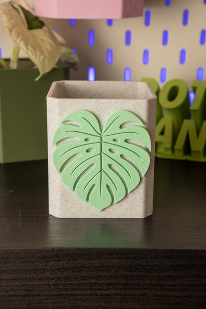 Monstera Leaf Pott