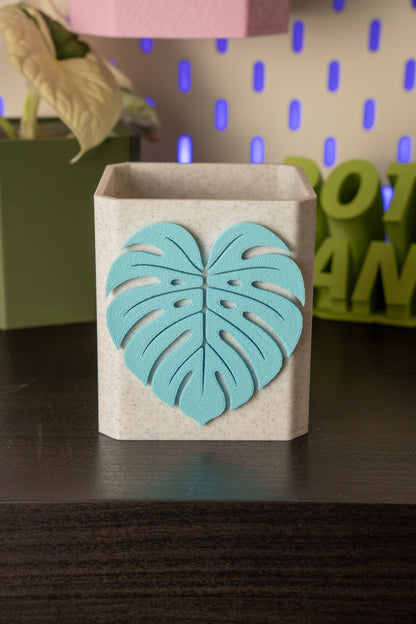 Monstera Leaf Pott
