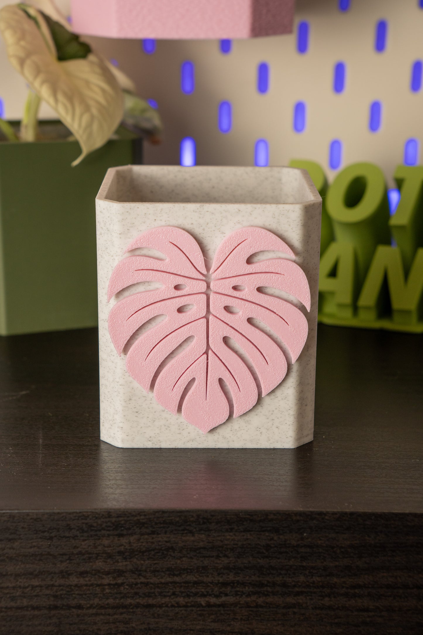 Monstera Leaf Pott