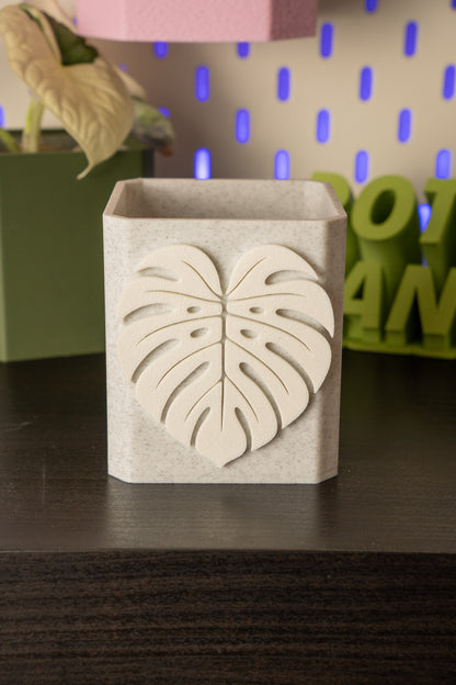 Monstera Leaf Pott