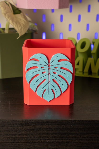 Monstera Leaf Pott