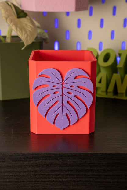 Monstera Leaf Pott