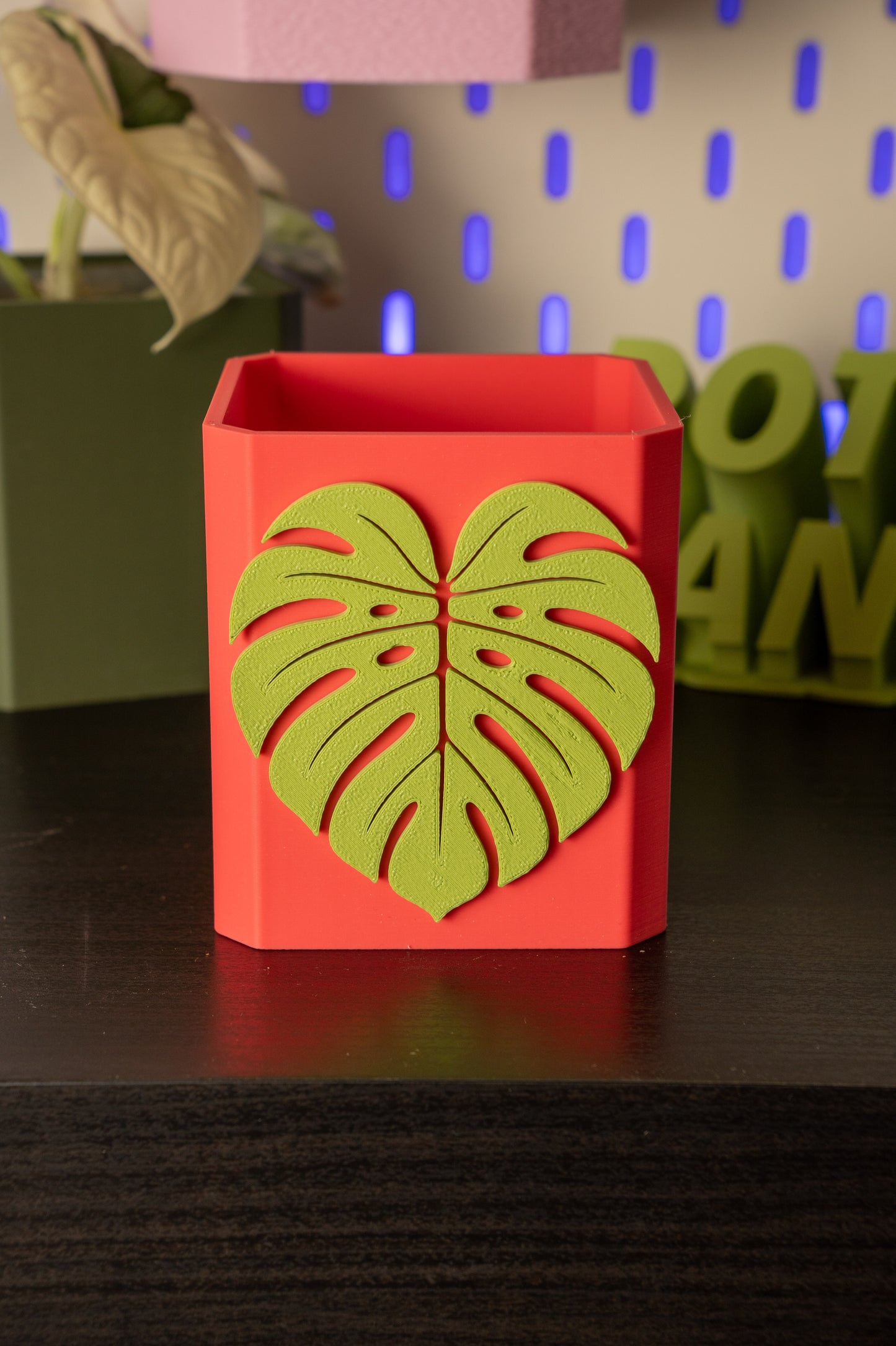 Monstera Leaf Pott