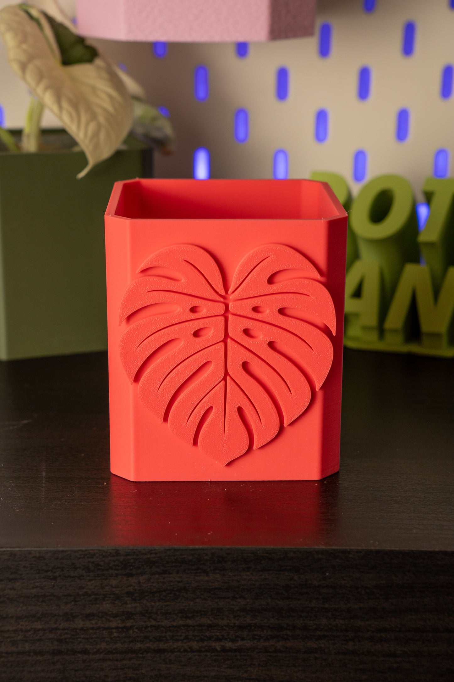 Monstera Leaf Pott