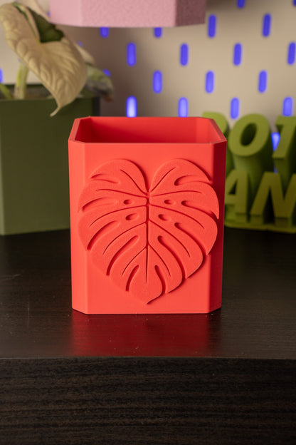 Monstera Leaf Pott
