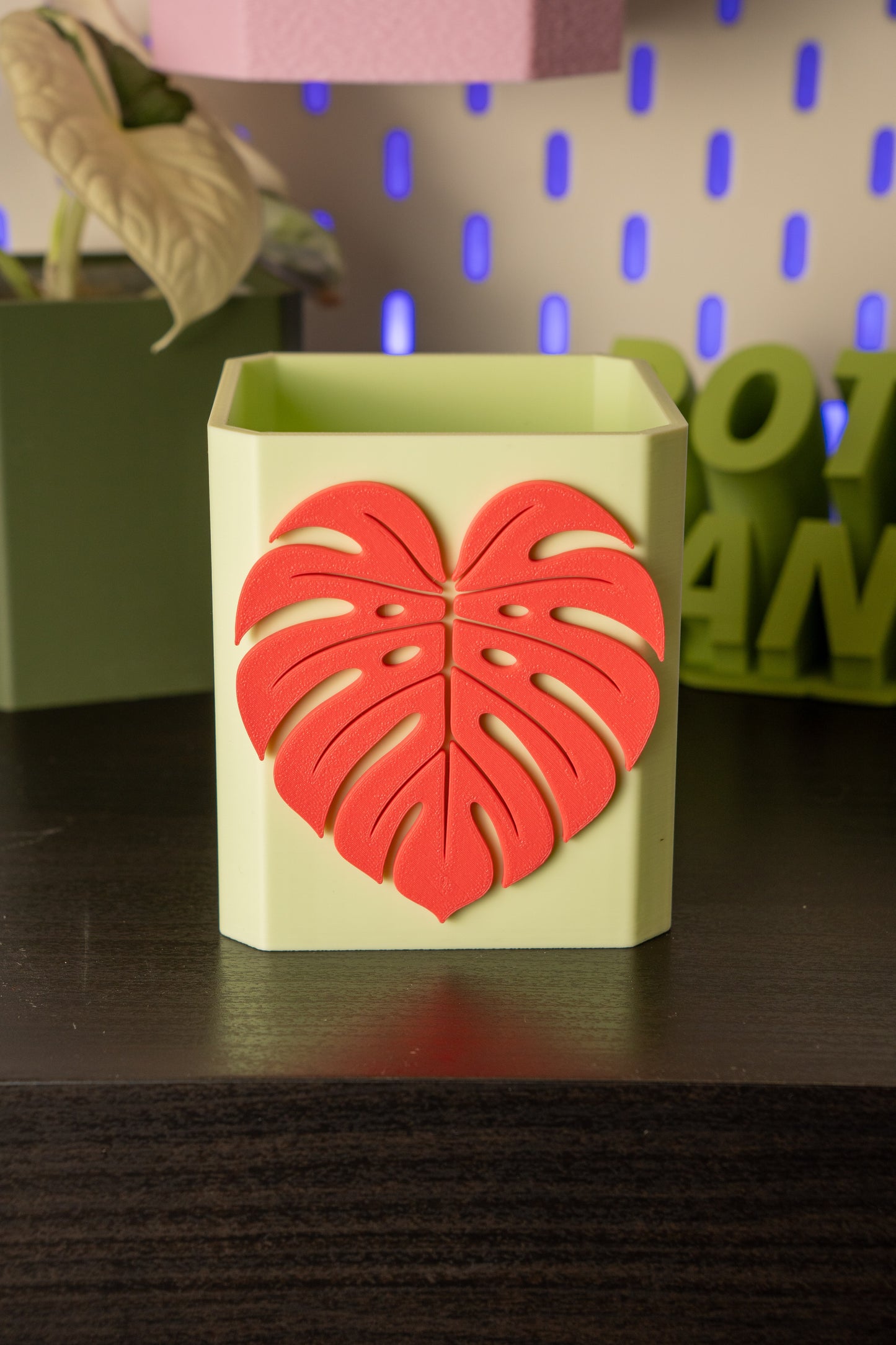 Monstera Leaf Pott